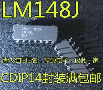 5ШТ LM148 LM148J DIP14 Инкапсулированный Керамични IC Ниска мощност на Операционния Усилвател