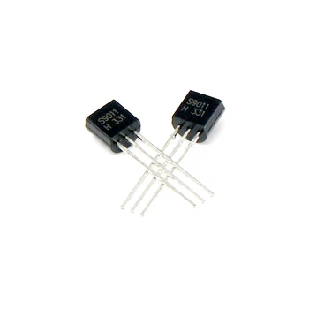 100шт S9011 TO-92 Транзистор NPN 0.03 A 30 В Комплект Транзистори