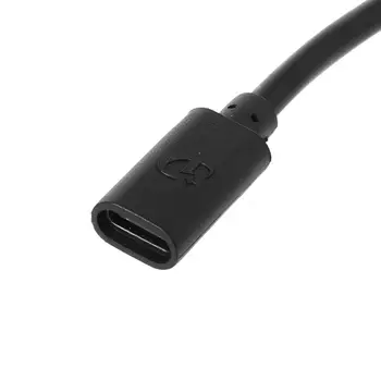 Преминете удлинительного кабел F62C Type C от мъжа към жената USB-C за Raspberry Pi 4 An-droid