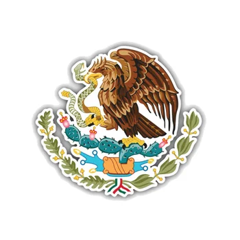 Персонализирани Герб на Мексико PVC Мотоциклет Автомобил Стикер за Лаптоп Багажника Vinyl Стикер