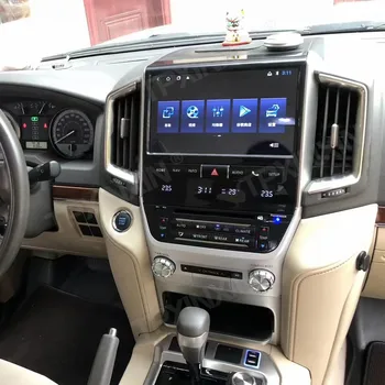 Android OEM VXR V8 Стил За Toyota Land Cruiser LC200 2016-2021 Автомобилен GPS Навигация Стерео Радио Мултимедиен Плеър Carplay