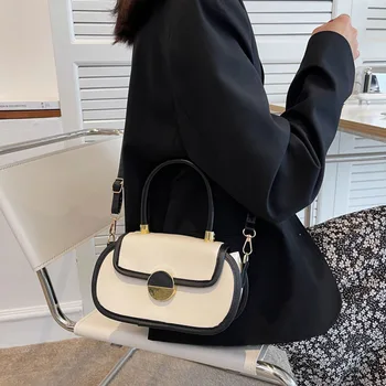 2022 Нова Чанта, френска нишевая чанта, дамска чанта, модерен Дизайн, Ръчно Универсална чанта Ins, Модерна чанта през рамо