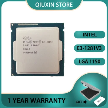 Процесор Intel Xeon E3-1281v3 E3 1281v3 E3 1281 v3 L2 = 1 M L3 = 8 М 82 W ПРОЦЕСОР, 3,7 Ghz четириядрен восьмипоточный LGA 1150