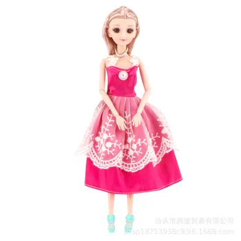 32 см Имитативната Кукла За Момичета, Игри Къща, Наряжаемая Играчка Принцеса, Подаръчен Комплект, детски играчки, комплект мебели за куклен дом