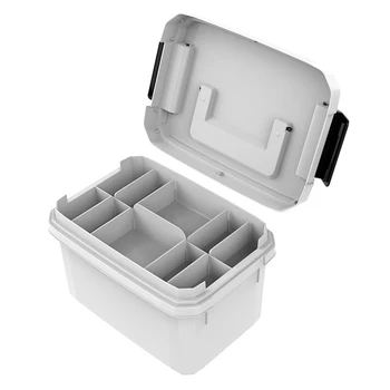 Портативна Пластмасова Кутия за Комплекти за първа помощ Многофункционален Шкаф Family Emergency Kit Box S55