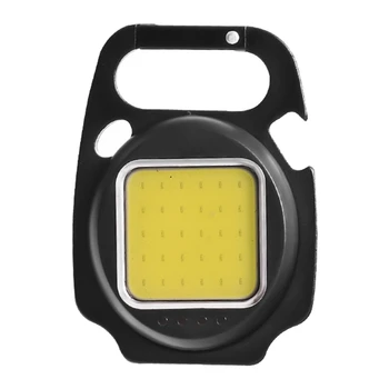 Мини Акумулаторна Glare COB Ключодържател USB Зареждане на Аварийните Лампи Работен Светлина Преносим Открит Къмпинг Светлина