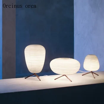 Скандинавски минималистичен модерен лампа за дневна, стъклена нощна лампа за спални, творческа обстановка, настолна лампа, безплатна доставка