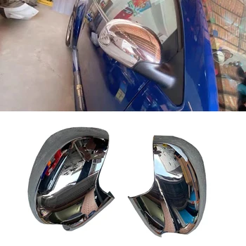 Подходящ е За Volkswagen Beetle 2003-2010 2 бр. Автомобилно Огледало за обратно виждане Капак Завърши ABS Хромирани Аксесоари За полагане на Автомобили