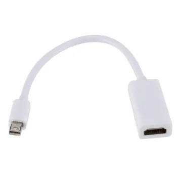 Висококачествен Кабел-адаптер Mini DisplayPort Thunderbolt Display Port DP-HDMI-съвместим за Apple Mac Macbook Pro Air
