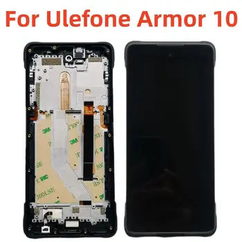 Нов Оригинален 6,67 Инчов Сензорен LCD-дисплей със Сензорен екран + Рамка при Събирането На Замяна За Ulefone Armor 10 Android Смартфон 10