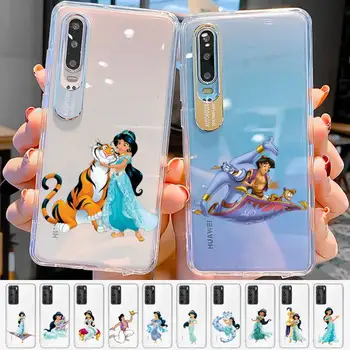 Дисни Жасмин Принцеса Аладин Калъф за мобилен Телефон Samsung S20 ULTRA S30 за Redmi 8 за Xiaomi Note10 за Huawei Y5 Y6 калъф