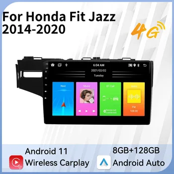 Android Автомагнитола за Honda Fit (Jazz 2014-2020 2 Din Автомобилни Стерео системи Мултимедиен Плейър GPS 4G Навигация Авторадио Главното Устройство Carplay