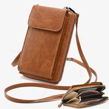 Чанта за мобилен телефон с кожена каишка през рамото си, за да Tecno Camon 19 Pro, една Чанта-портфейл с цип За Camon 19 Нео 18T 18i 18P 17P 17 16S Pro, Калъф