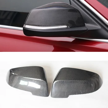 Капакът на огледалото за обратно виждане, изработени от въглеродни влакна Fir За BMW 5-Seroes F10