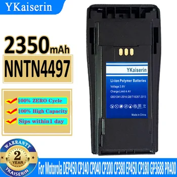 YKaiserin NNTN4497 2350 mah Батерия с голям Капацитет За Motorola DEP450 CP140 CP040 CP200 CP380 EP450 CP180 GP3688 PR400