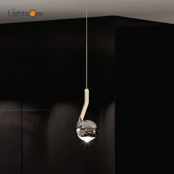 Модерна минималистичная дизайнерска дневна спалня нощни бар може да се повиши и да се върти през цялата магически топка малък висящ лампа