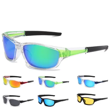Нови Спортни Слънчеви Очила На Открито, Поляризирани Мъжки Маркови Дизайнерски Очила, Мъжки Вело Слънчеви Очила с UV400, Очила Gafas De Sol