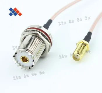  UHF конектор-конектор SMA конектор RG316 15 cm кабел