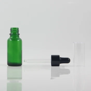 стъклена бутилка-краен 30 мл с капак, е козметична стъклена бутилка за парфюми, контейнер за течен грижа за кожата