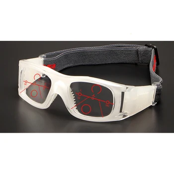 Бели удобни извънгабаритни Противоударные спортни Прогресивно Мультифокальные очила за четене Увеличават от 75 до 400 точки