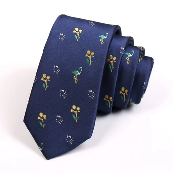 Висококачествени Вратовръзки С домашен Любимец Принтом, Нова Синя Вратовръзка 6 см, За Мъже, Бизнес облекло, Работно Вратовръзка, Модерен Официална Вратовръзка С Подарък Кутия