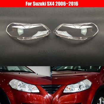 Обектив автомобилни фарове За Suzuki SX4 2006 2007 2008 2009 2010- 2016 Автомобили Замяна на Автоматични Капаци на Корпуса
