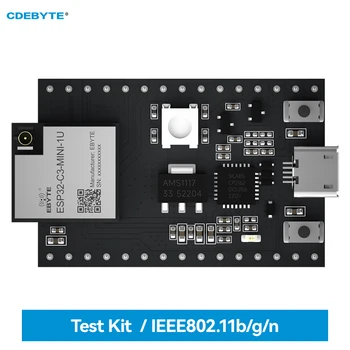 ESP32-C3 Тест такса CDEBYTE ESP32-C3-MINI-1U-TB Интерфейс USB 2,4 ~ 2,5 Ghz Подкрепа IEEE802.11b/g/n