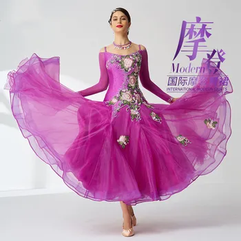 Новини бална рокля стандартно облекло за балните танци рокли за състезания по танци балната зала тогао Валс-2020 г.