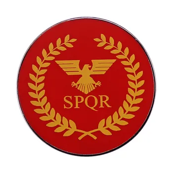 Флаг на Свещената Римска империя, Легион SPQR, Телевизионни Брошки, Иконата за Чанти, Нагрудная Жени, Обтегач, Бижута Подарък За Приятели